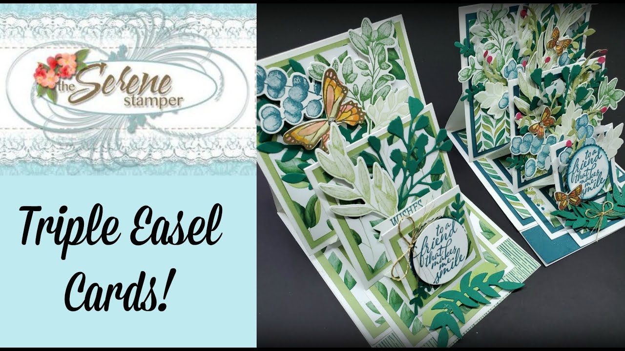 Triple Easel Card | With 