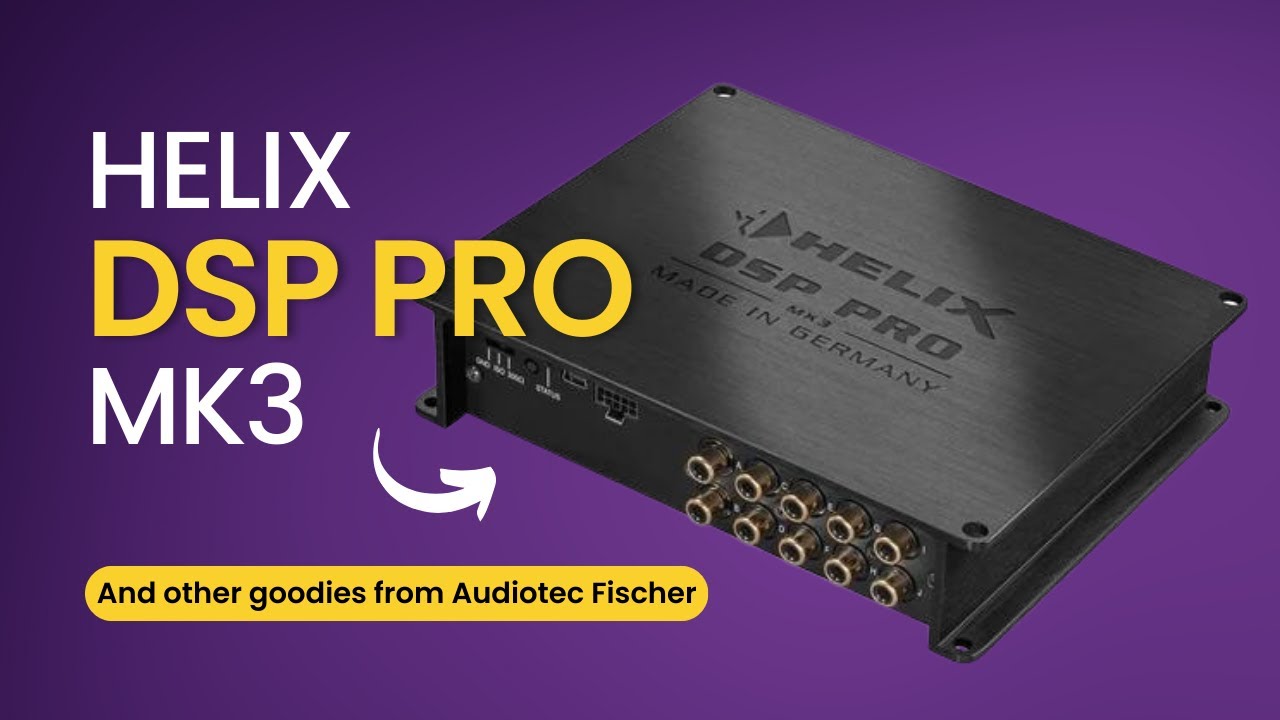 Helix DSP PRO MK3 + Conductor + BT HD HEC unboxing