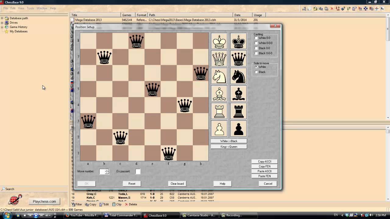 Amazing Studies and Problems #5 How to place 8 queens so that they don't attack each other.Tutorial