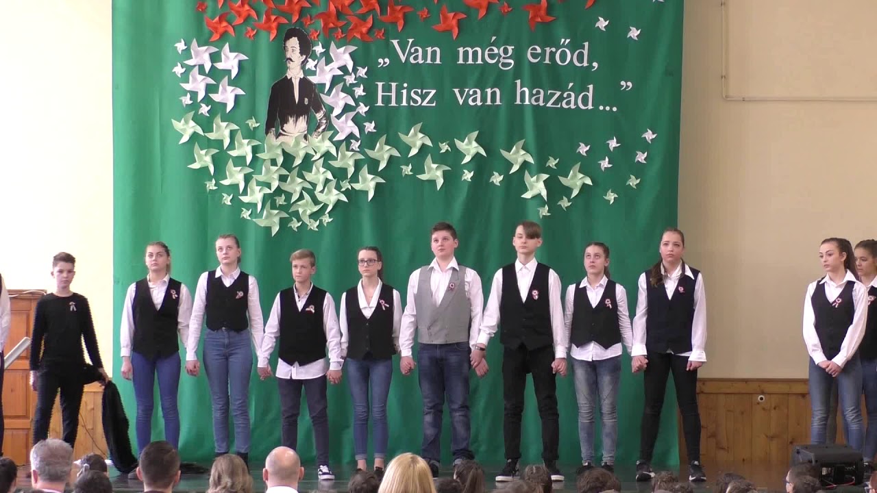 Március 15-ei ünnepi műsor 2019