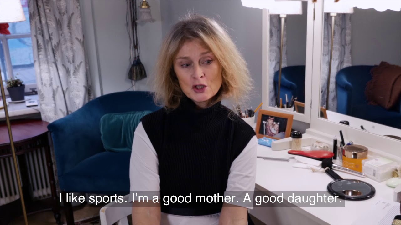 Lena Endre as Johan in Scenes from a Marriage