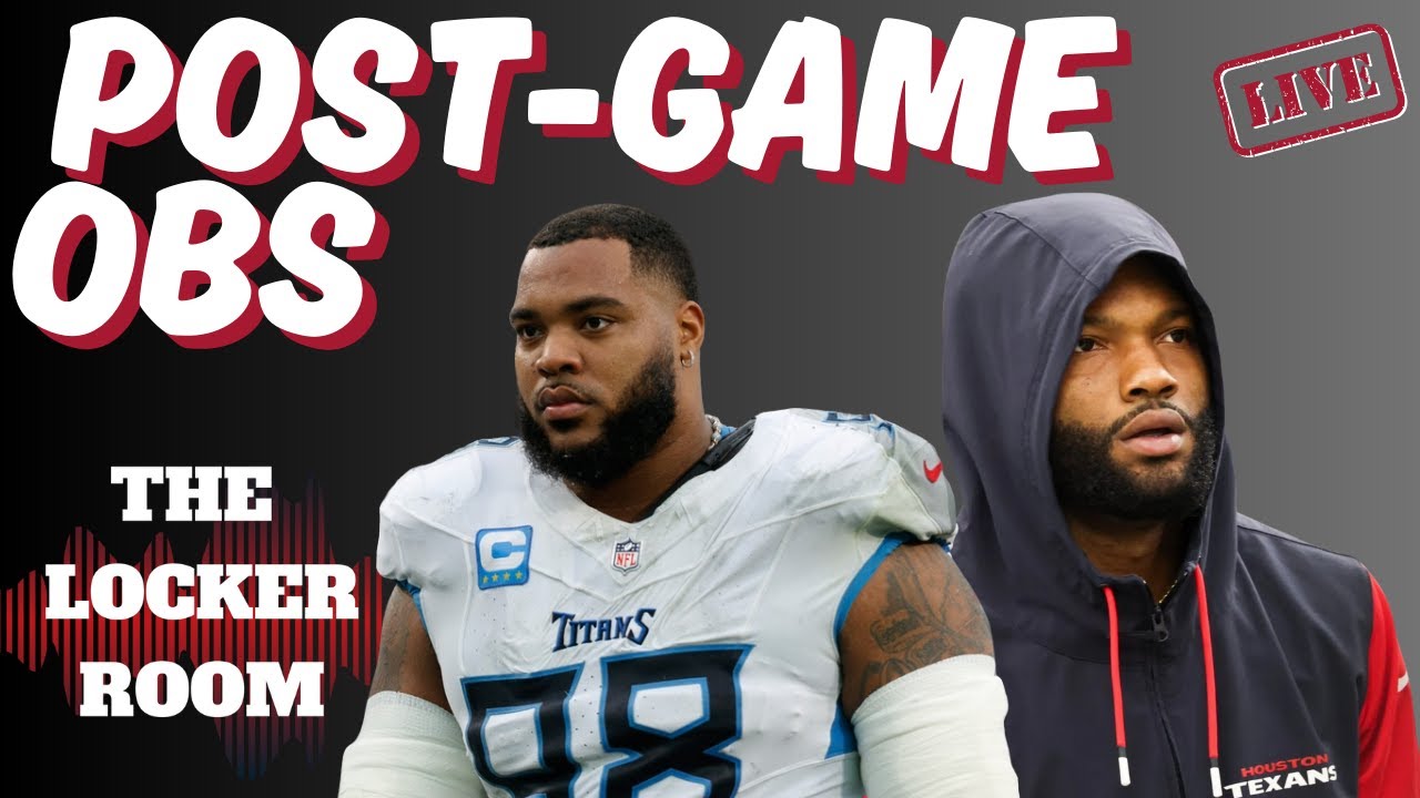 LIVE Post-Game Reaction To Texans BLOWOUT Win Over Tennessee Titans, Is Hope Alive?!