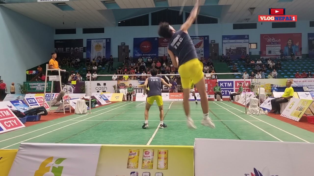 9th Annpurna Corporate Badminton Tournament 2023 Final Game (Prince/Bijeet VS Praful Maharjan/Rukesh