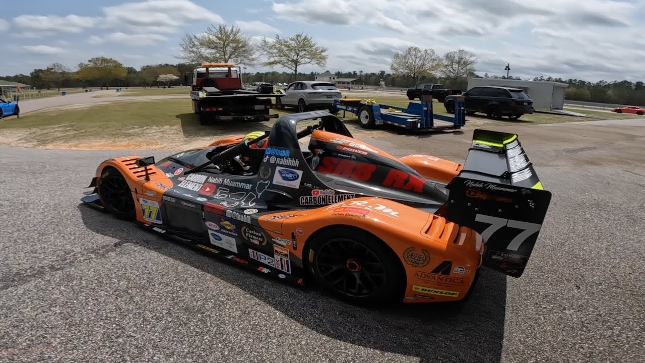 V8 Monster Race-car Radical SR8 RX (Carolina Motorsports Park) HD