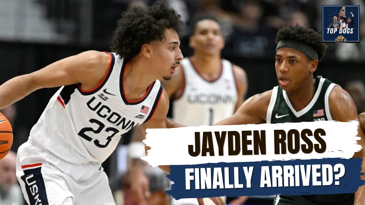 Джейден Росс наконец-то прибыл? | UConn против Michigan State | TOP DOGS