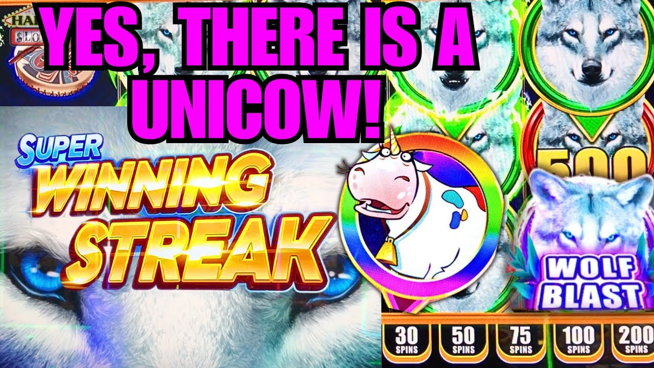 THERE IS A UNICOW?! SUPER WINNING STREAK Bonuses are Super Fun!