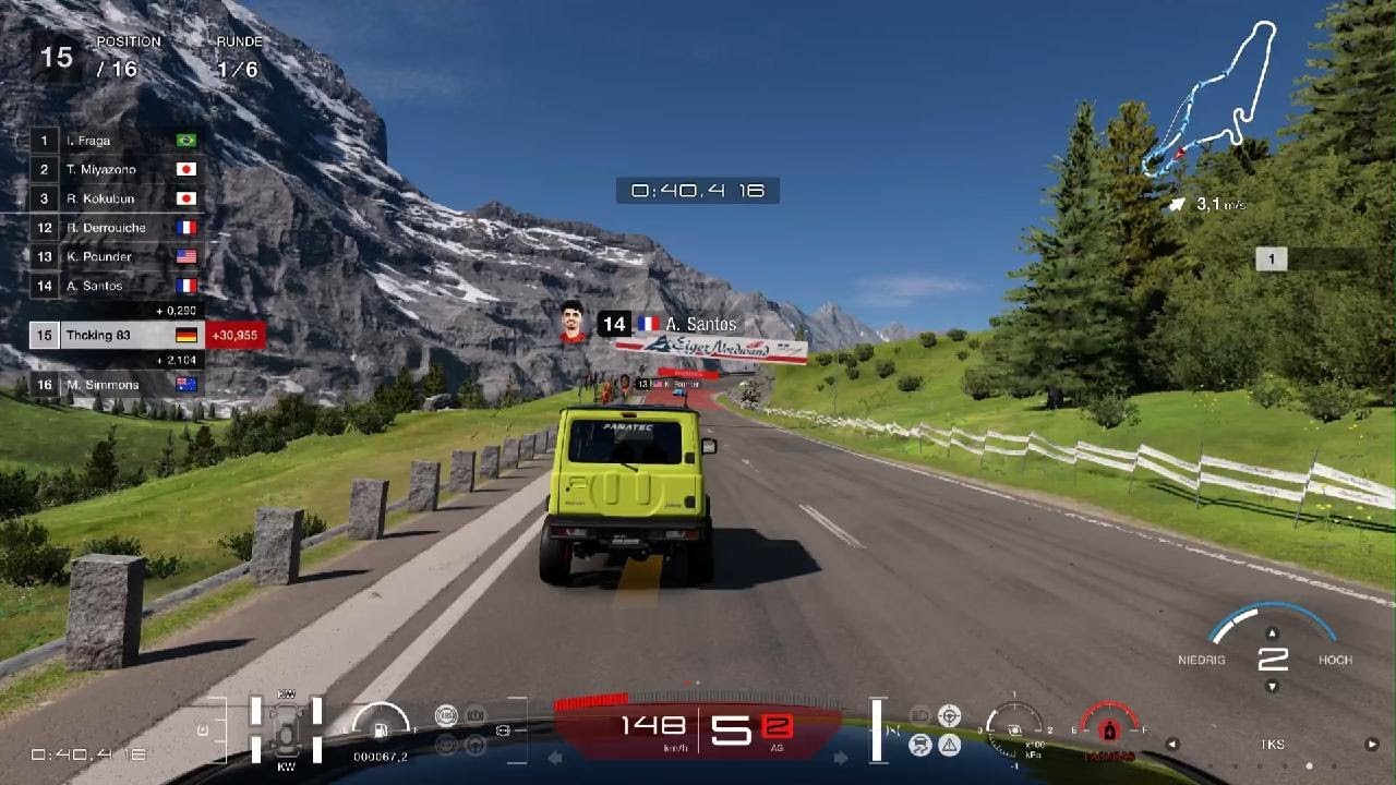 Gran Turismo 7 Eiger Nordwand - LP 400 - LightwayKey Car