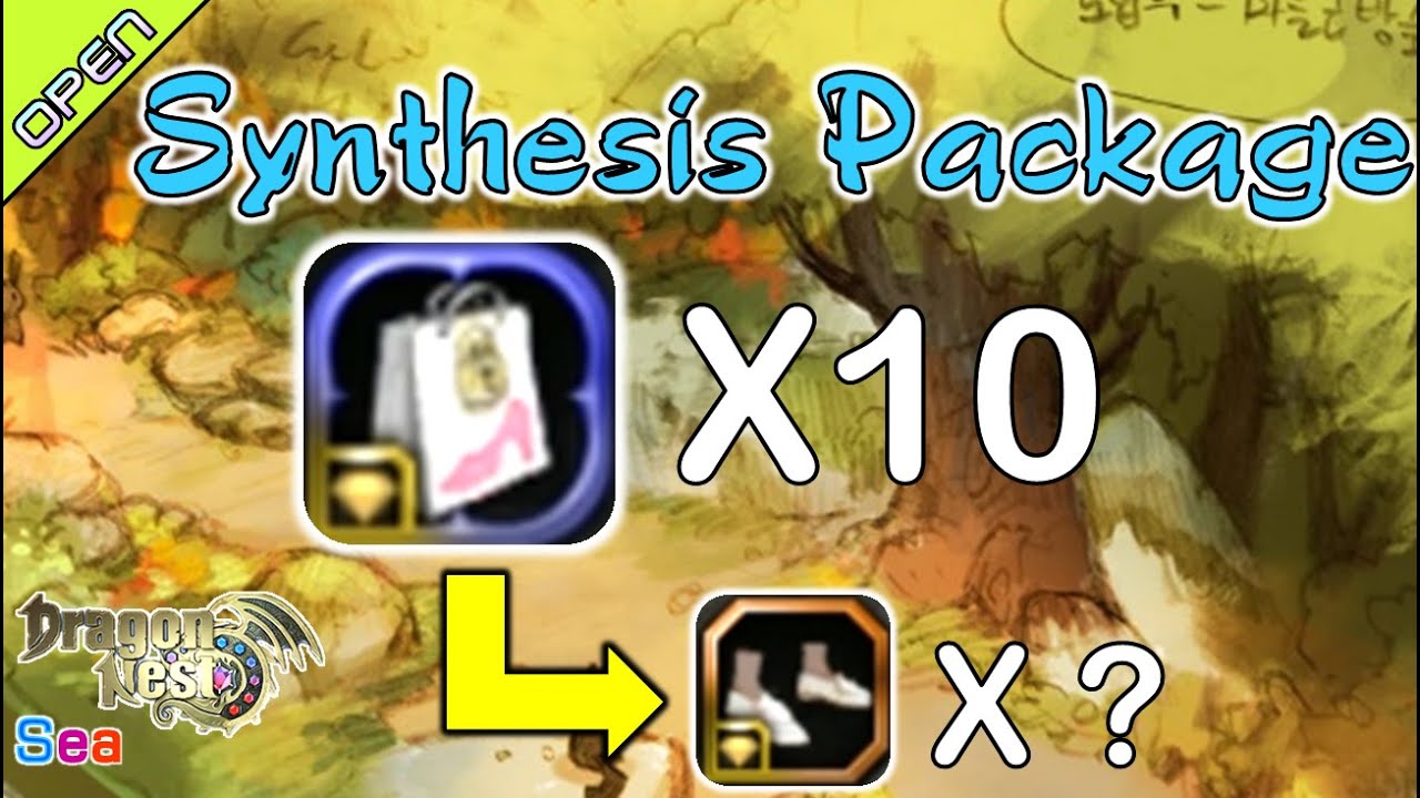 [Open] Synthesis Package X10 = Epic ? l ColieVLOG#172 -【DragonNest SEA】