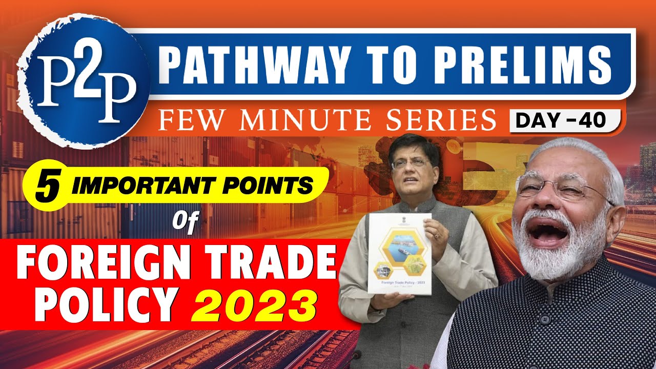 What is SCOMET Policy under Foreign Trade Policy 2023? | Economy for UPSC | Pathway to Prelims