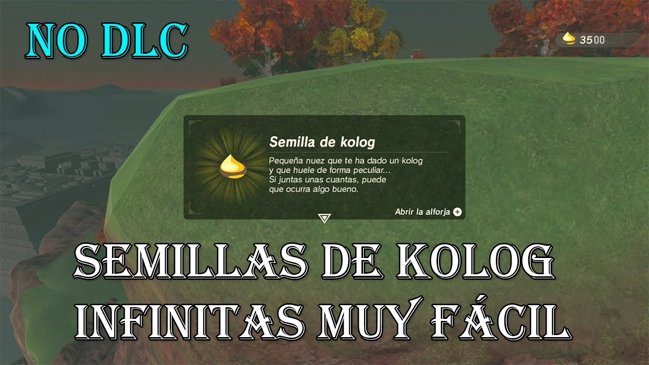 CONSEGUIR SEMILLAS DE KOLOG INFINITAS MUY F&Aacute;CIL Y R&Aacute;PIDO | NO DLC