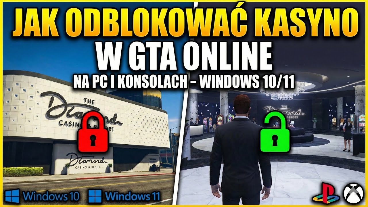 Jak odblokować kasyno w GTA Online na PC i konsolach (2026) – Windows 10/11