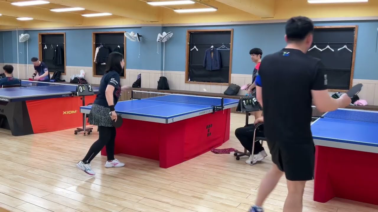 2025. 4.15 동김해탁구장 화요리그 준결승 김효동4 VS 김영숙7