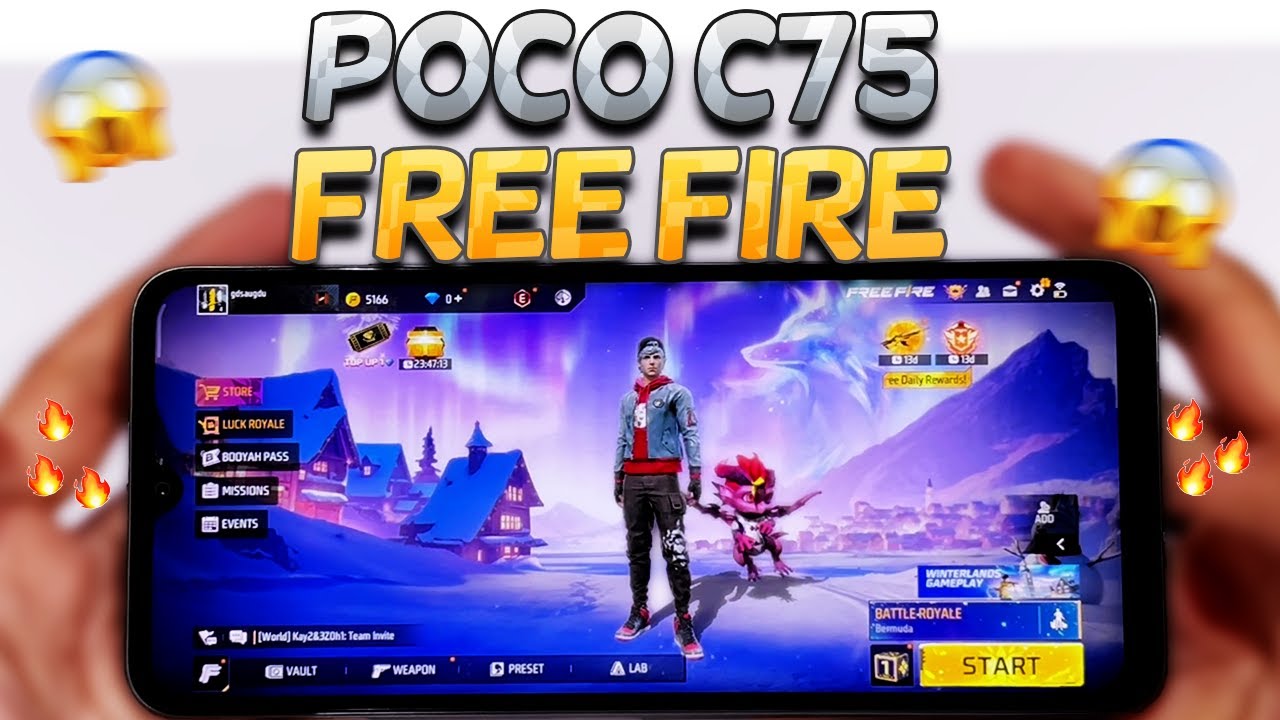POCO c75 FreeFire | Mid-Range Smartphone | High Graphics