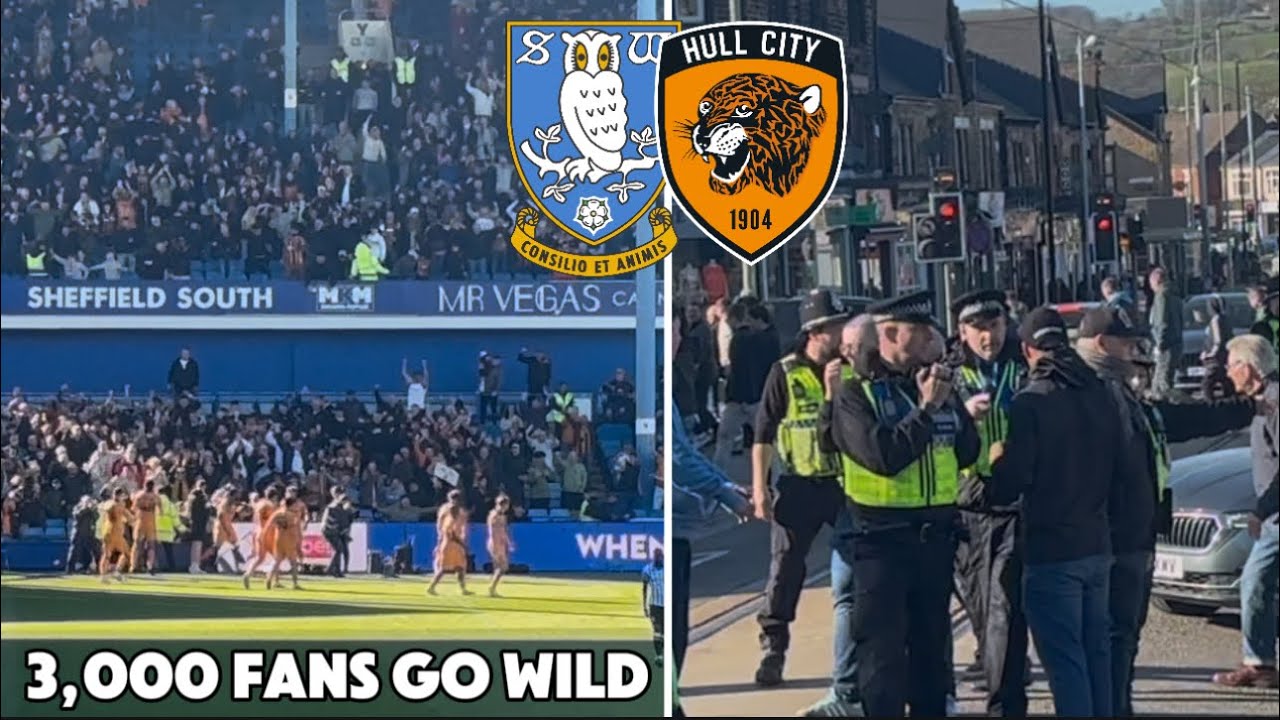 TENSE SCENES AS HULL CITY SCORE 94TH MINUTE WINNER!