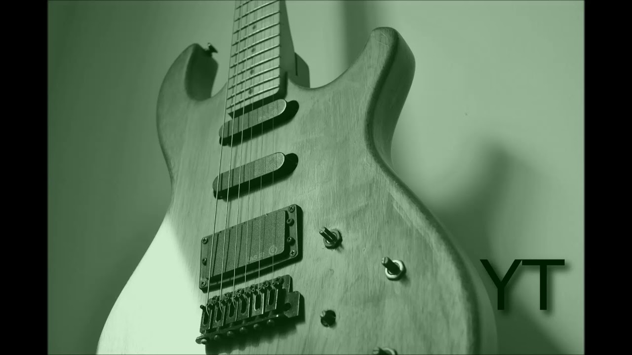 Intense Rock Backing Track in C# Minor