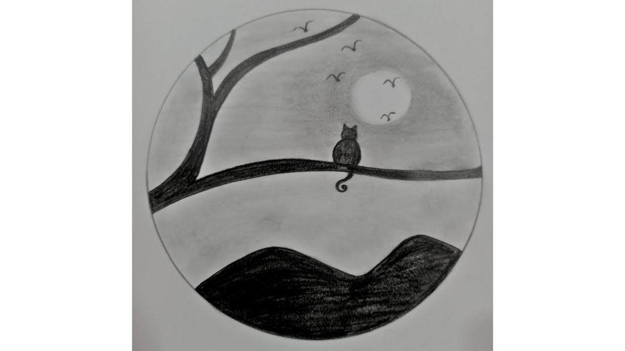 Unlock the Secrets of Easy Drawing Scenery on a Calm Night