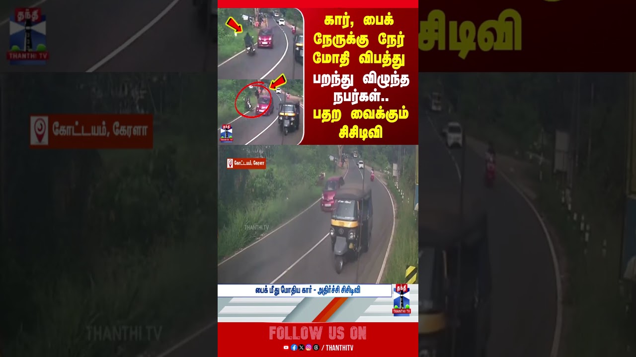Kerala | CCTV | Car | Accident |