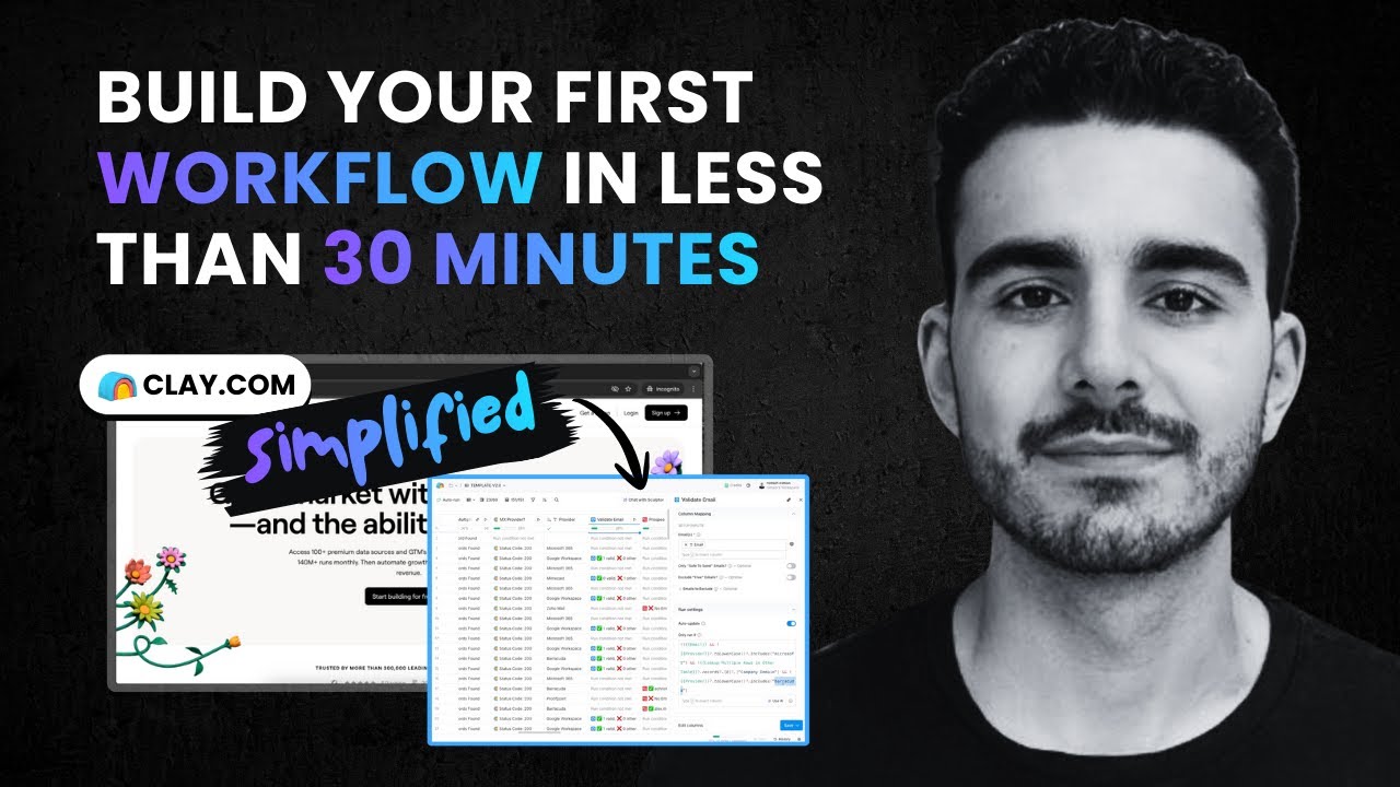 Clay.com Tutorial for Beginners: Build Your First Workflow in 30 Minutes