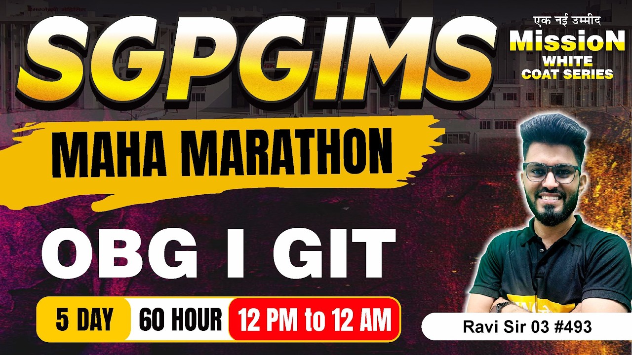 OBG & Digestive system || SGPGIMS 
