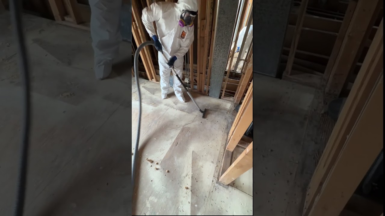 HEPA Vacuum Clean Up