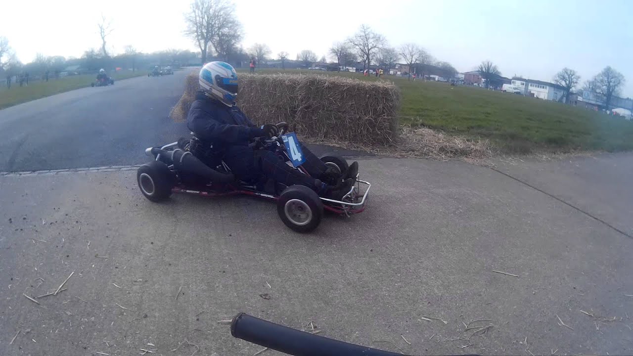 Villiers 210 Kart at race retro show 2016