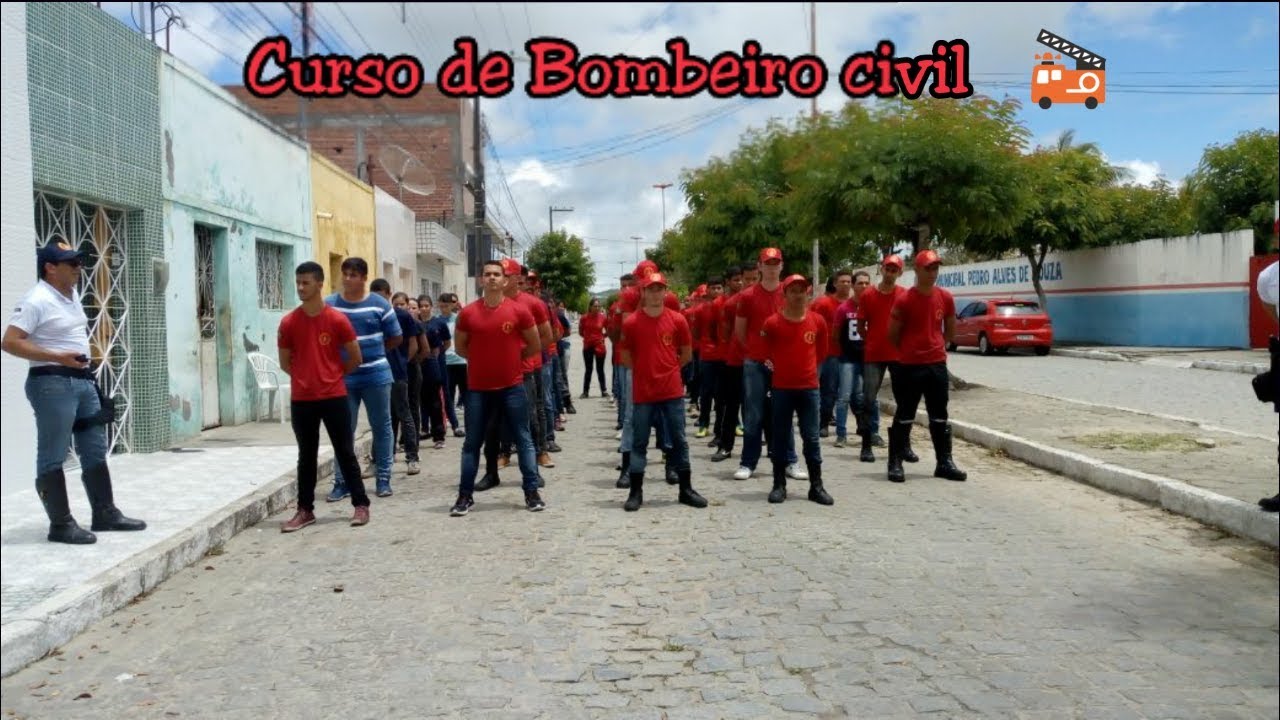Mais um dia no curso Bombeiro Civil - André Giro960