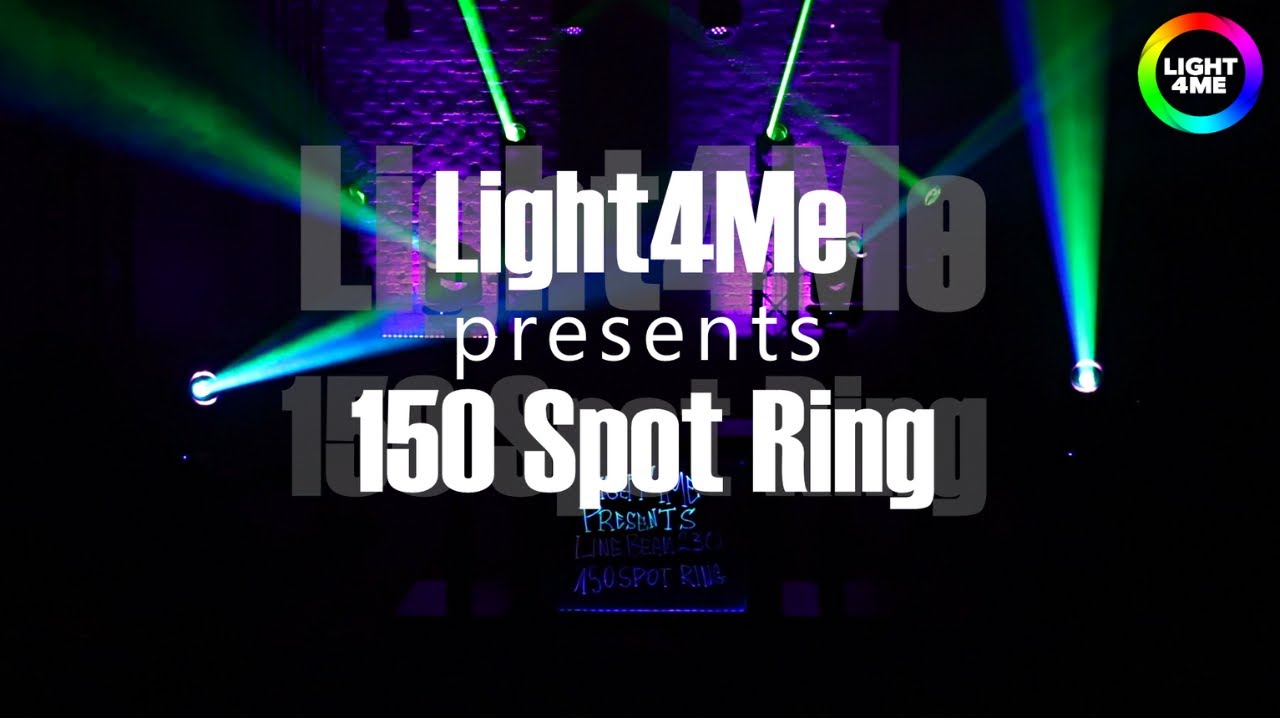 Light4Me 150 SPOT RING - ruchoma głowica LED