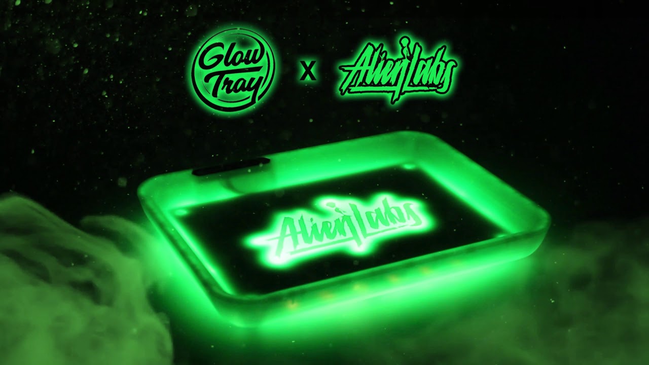 Glow Tray x Alien Labs rolling tray