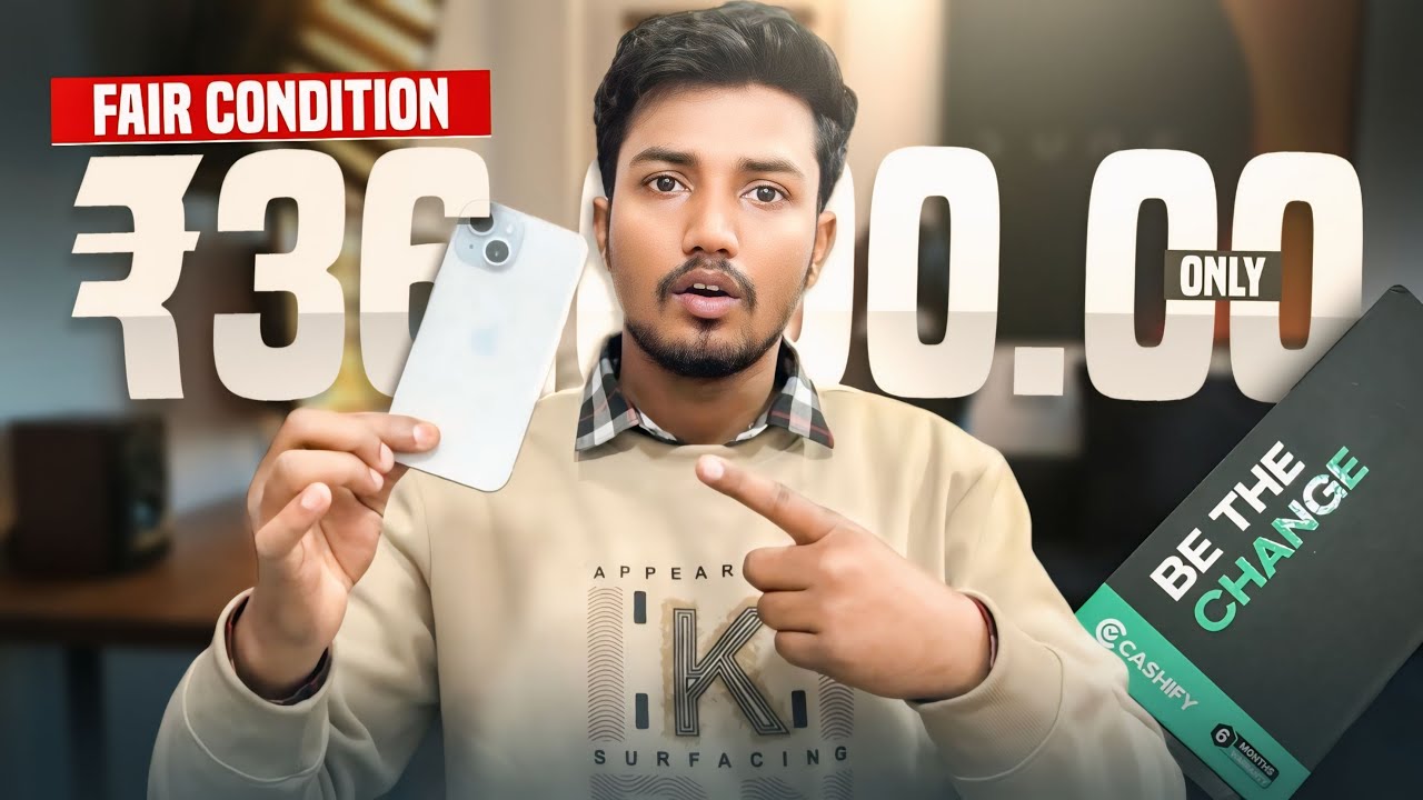 iPhone 15 Fair Condition in Cashify Unboxing  @JMSmartUnbox 