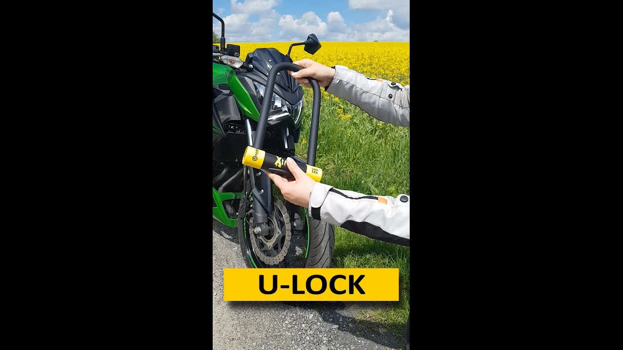 U-lock - co to jest? Motocyklowe ABC #shorts