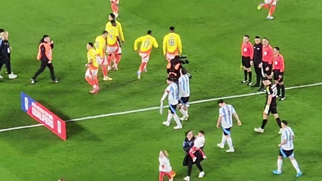 Argentina 1 -Colombia 1, Eliminatorias Mundial 2026. 10/06/2025