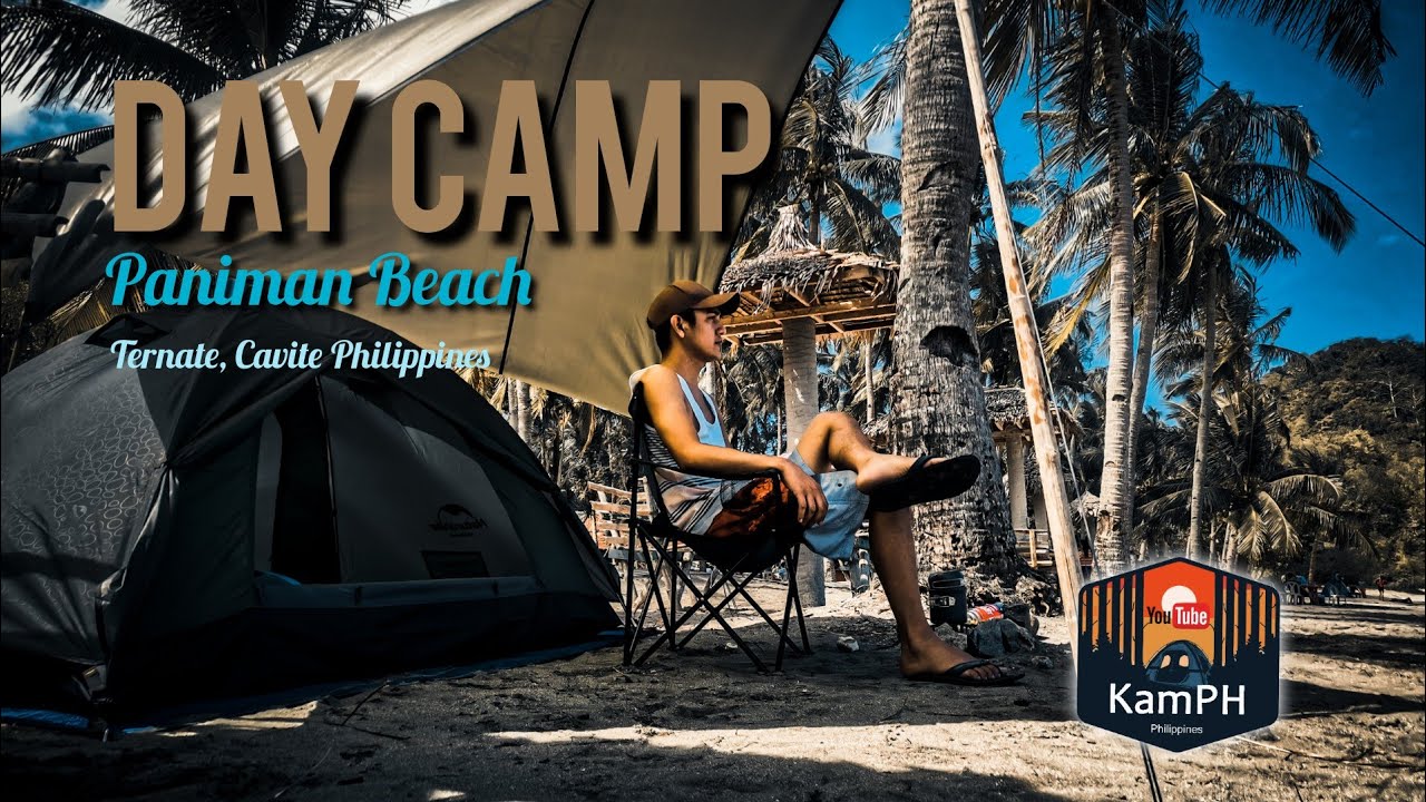 DAY CAMP: Paniman Beach, Puerto Azul, Fishing, Cooking, Cavite, Camping Philippines