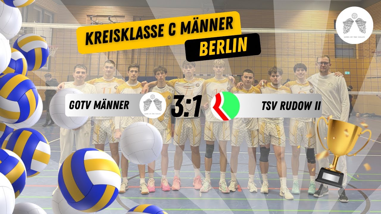 Волейбол. Kreisklasse C. “GOTV Männer”. Проект “Gods of the Volley” (Берлін, Німеччина)
