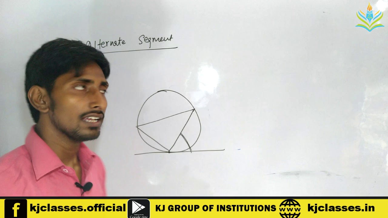 10th Maths II #Circle II #Alternate Segment II #kjclasses