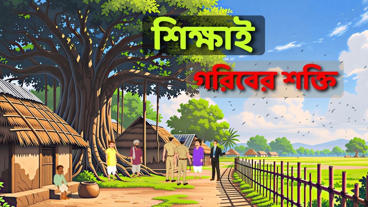 শিক্ষাই গরিবের শক্তি  | Bangla Cartoon | Thakurmar Jhuli | Littel Hidayah