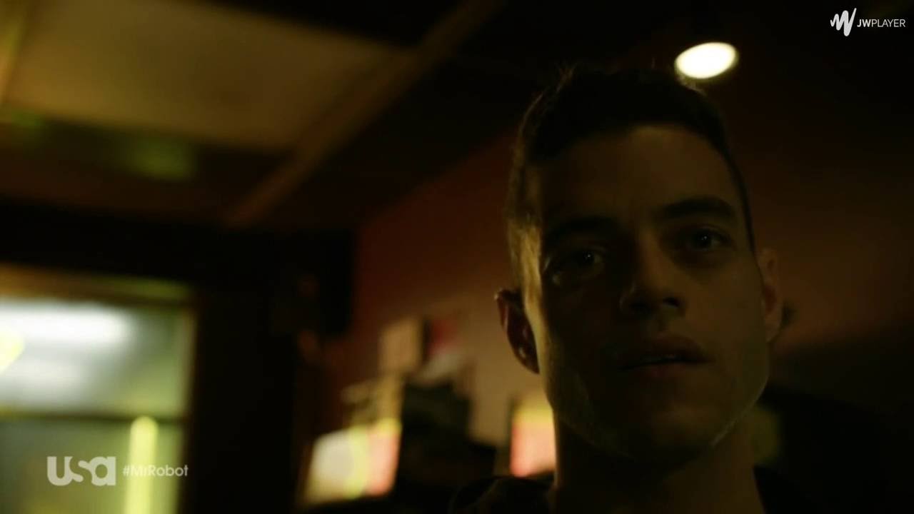 Mr Robot S1E9 - Elliot and Tyrell BEST SCENE!