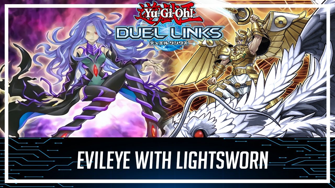 Evil Eye with Lightsworn Boost ATK with Burn Life Point!? [Yu-Gi-Oh! Duel Links]