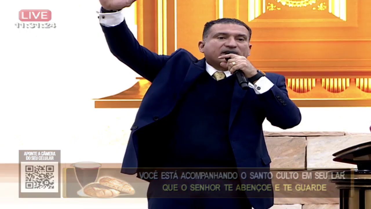 Transmissão Ao Vivo - Bispo Guaracy Santos