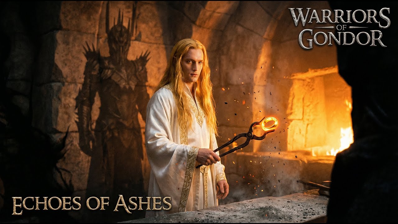 Warriors of Gondor - ECHOES OF ASHES [Full Album - Blackened Death Metal]