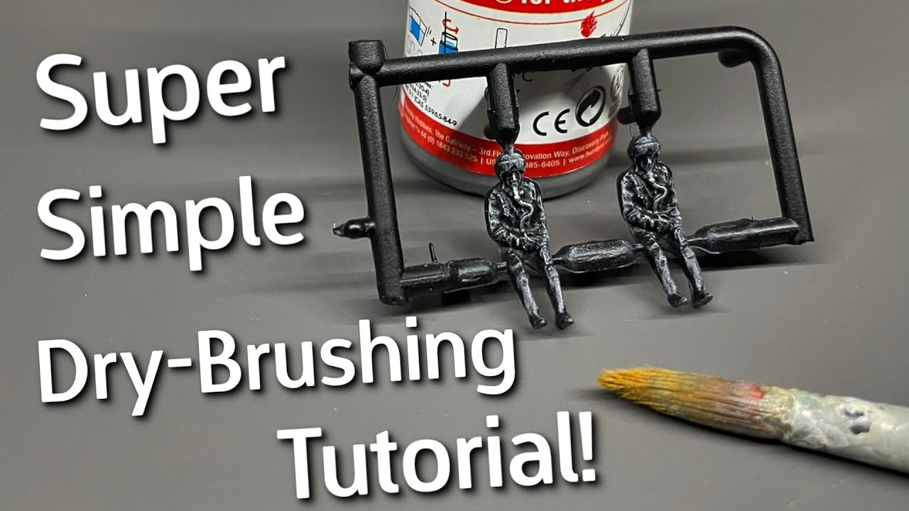 Super Simple Dry-Brushing! Highlighting Details On Your Models - Tutorial