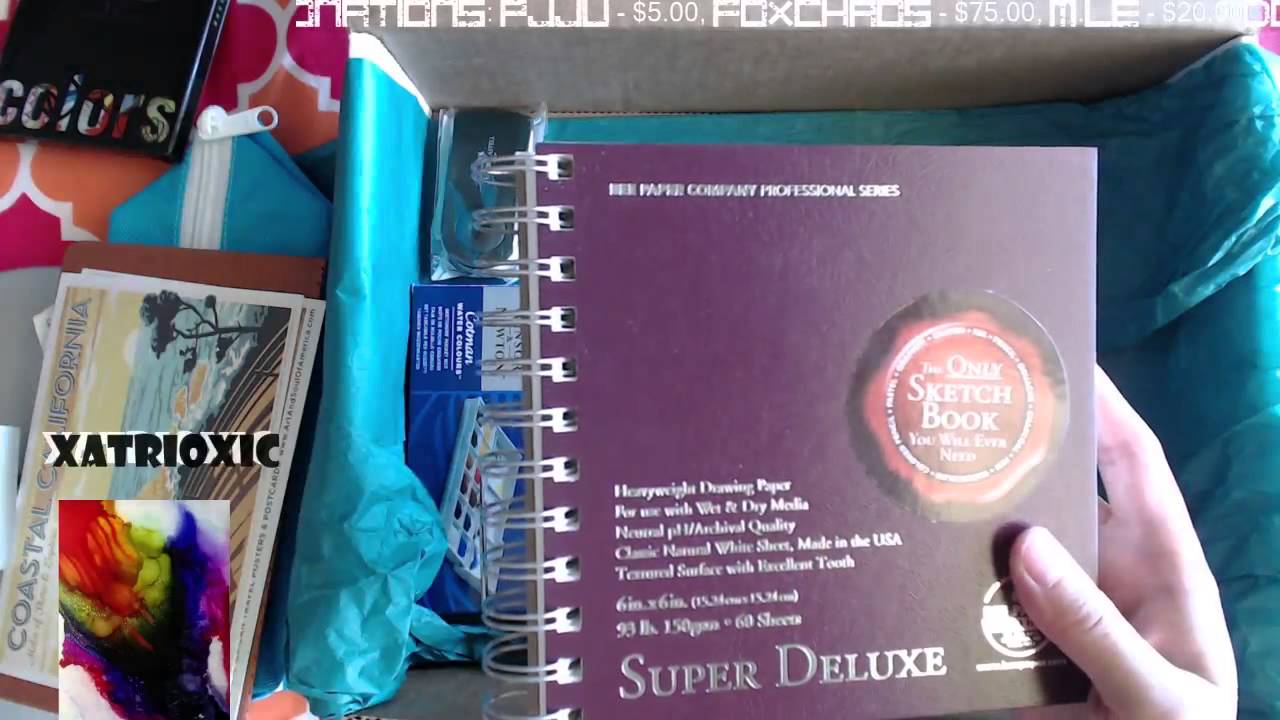 Art Snacks Travel Collection unboxing