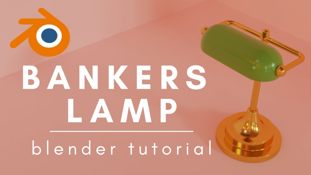 Bankers Lamp Modeling Tutorial | Blender 3.0