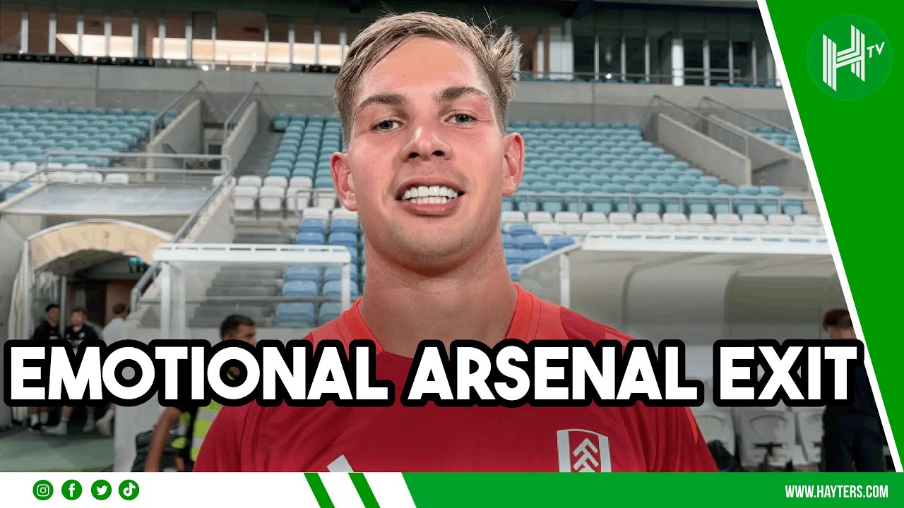 Very EMOTIONAL to leave Arsenal | Emile Smith Rowe EXCLUSIVE