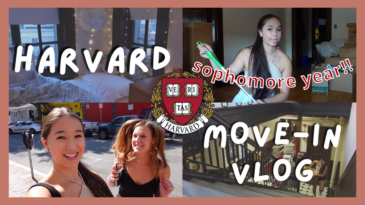 HARVARD MOVE-IN VLOG | Sophomore Year