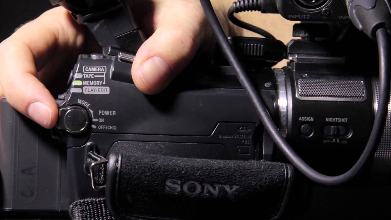 Учебное пособие по SONY A1U