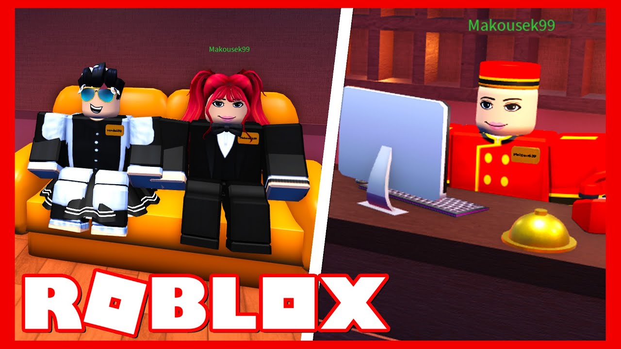 OTEVŘELI JSME SI S MAKKY SVŮJ VLASTNÍ HOTEL!🤩😅 Roblox w/@Makousek