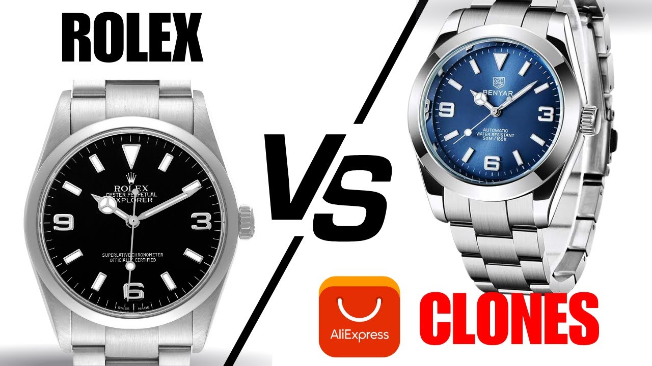 Rolex Explorer vs. 10 AliExpress Explorer Clones – Which Gets Closest?
