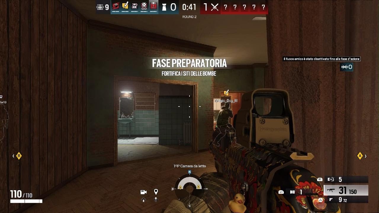 Tom Clancy's Rainbow Six Siege competitive match NEW SEASON