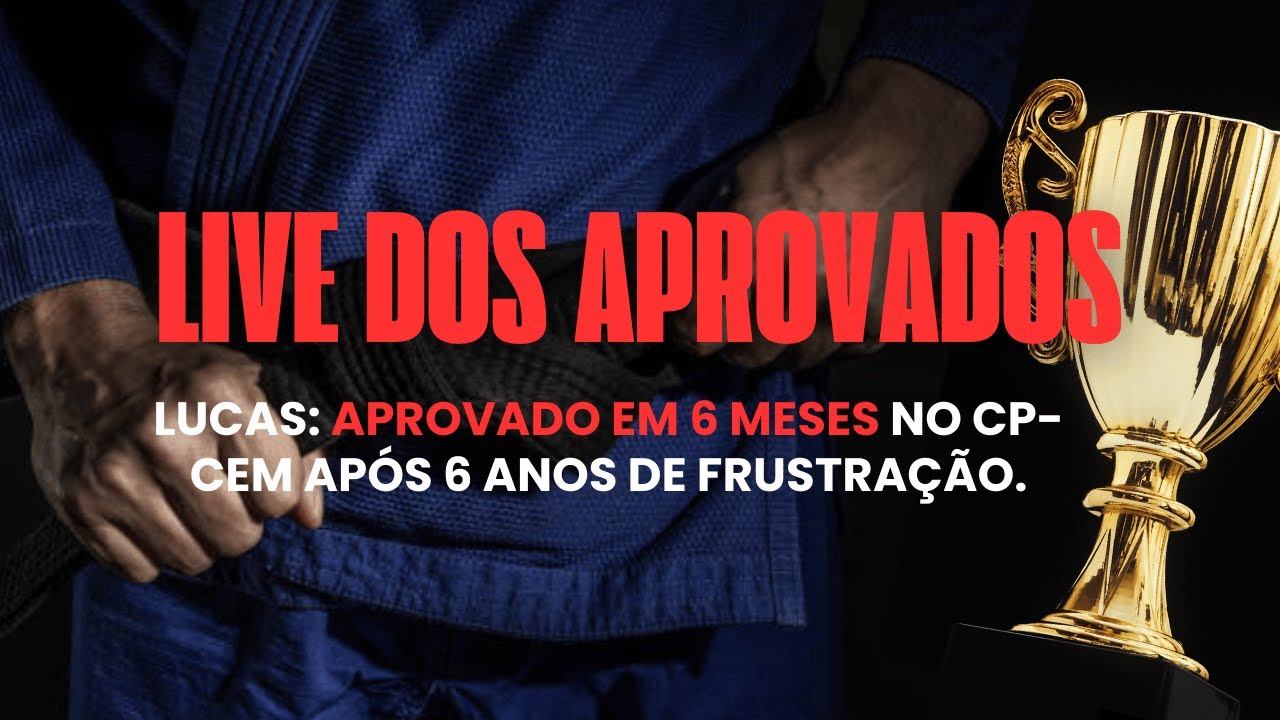 🥋DE FRUSTRADO A APROVADO: Lucas, 2º LUGAR Concurso Engenheiro da Marinha | LIVE DOS APROVADOS