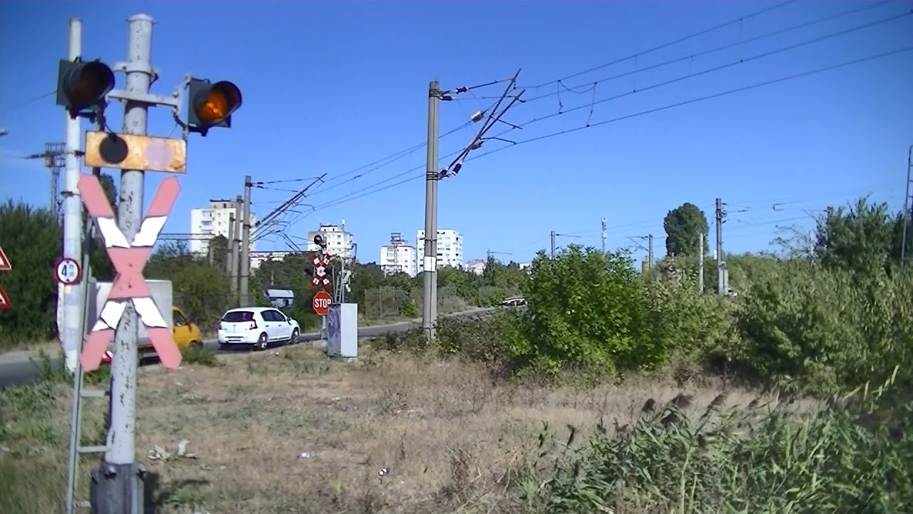 Spoorwegovergang Constanța (RO) // Railroad crossing // Trecere la nivel